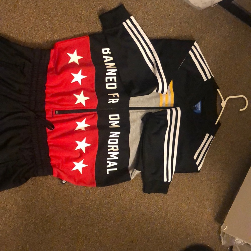Adidas One Piece outfit